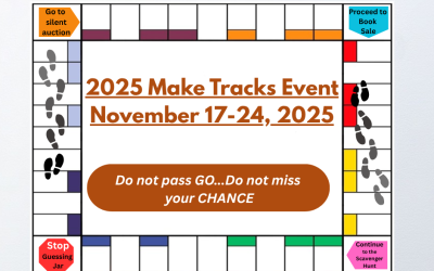 Make Tracks annual Friend’s of the Library Fund Raiser